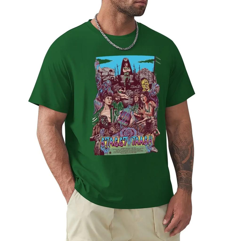 Street Trash (80s Splatter Melt Horror Movie) T-Shirt heavyweights kawaii clothes Blouse cotton t-shirt