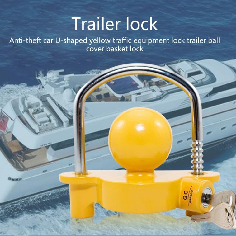 Heavy Duty Trailer Hook Lock Universal Ball Coupler Lock for Trailer Motorhome