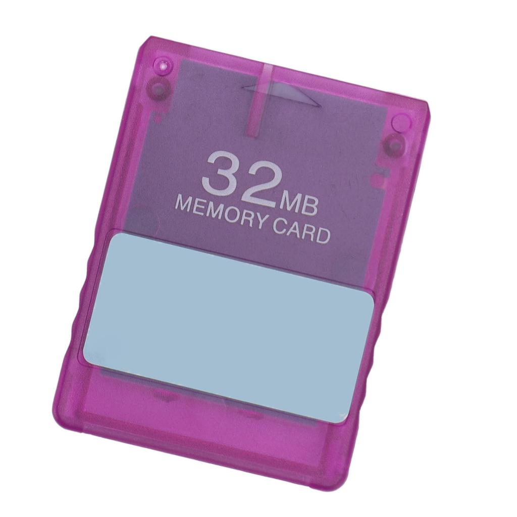 V1.953 Memory Card Professional OPL HD Loader Game Program Card for Game Console Accessories 32MB Transparent Purple