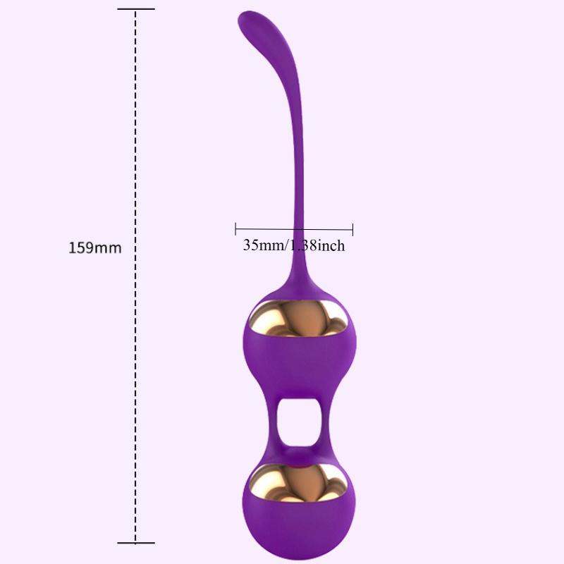 Vajinal Toplar Kadınlar İçin Yetişkin Oyuncakları Vajina Sıkılaştırma Egzersiz Aleti Kegel Topu Simülatörü Doğum Sonrası Pelvik Spor Kas Kasılması