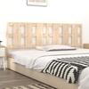 VidaXL Tête de lit 205,5x4x100 cm Bois massif de pin 818010