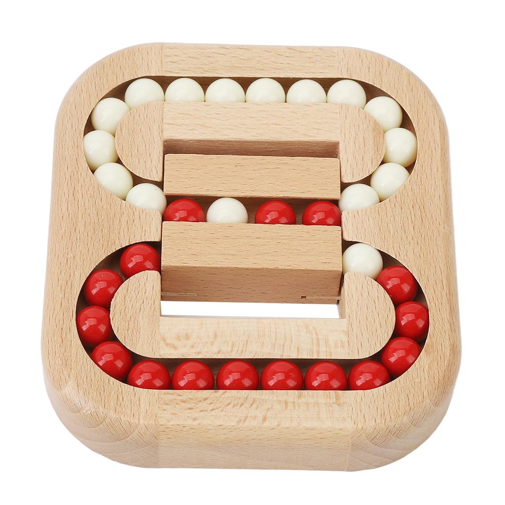 Planar Ball Wooden Toy Intelligence Lock Unlock Planar Ball Game Maze for Adult Kids Science
