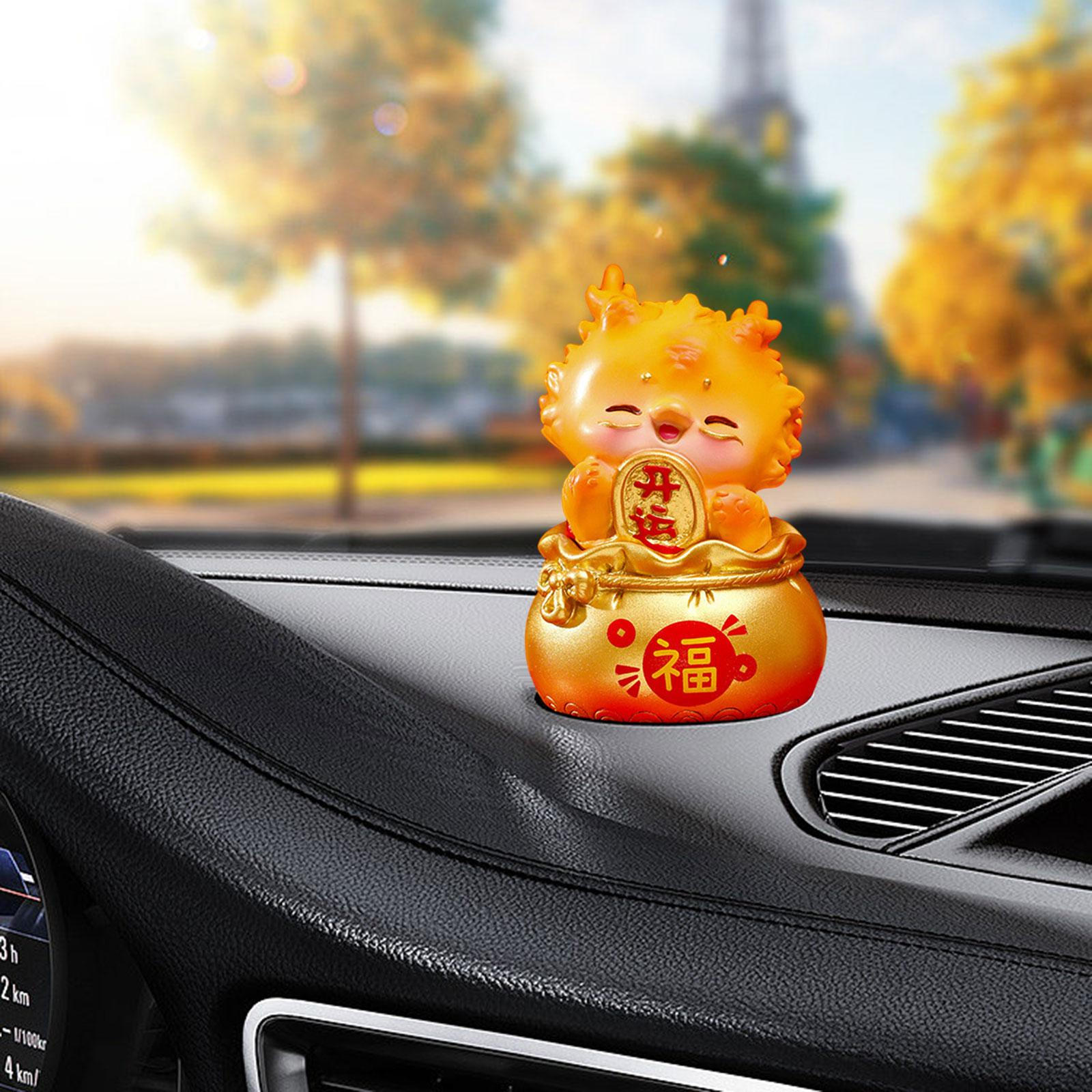 

Статуэтка талисмана, фигурка дракона года, украшение из смолы для столешницы книжной полки в прихожей Style B