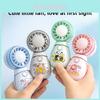 Portable Handheld Fan With Usb Rechargeable Battery For Kids And Students