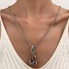 European and American Snake-shaped Design Open Neck Chain Women's Snake Shape Personalized Trend Wind Necklace