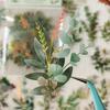 40pcs/set Vintage Gilding Green Leaf Flower Notebook Decorative Stickers Decorative Stickers For Scrapbooking Label Diary