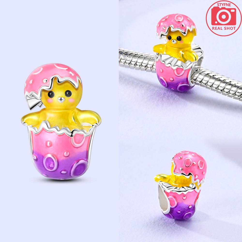 Original Animal Cats Owls Heart Leopards Beads Charms Copper Fit Bracelet Jewelry Diy Accessories Party Gift