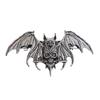Viking Retro Gothic Bat Skull Hair Clip - Norwegian Style Party Accessory