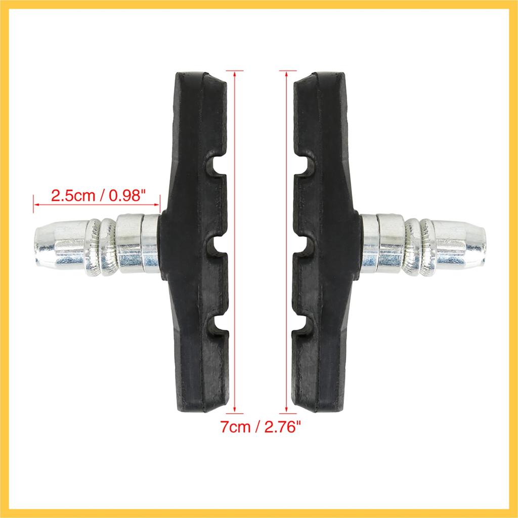 BULLSPANN Bicycle V Brake Pad Road Mountain Bicycle V Brake