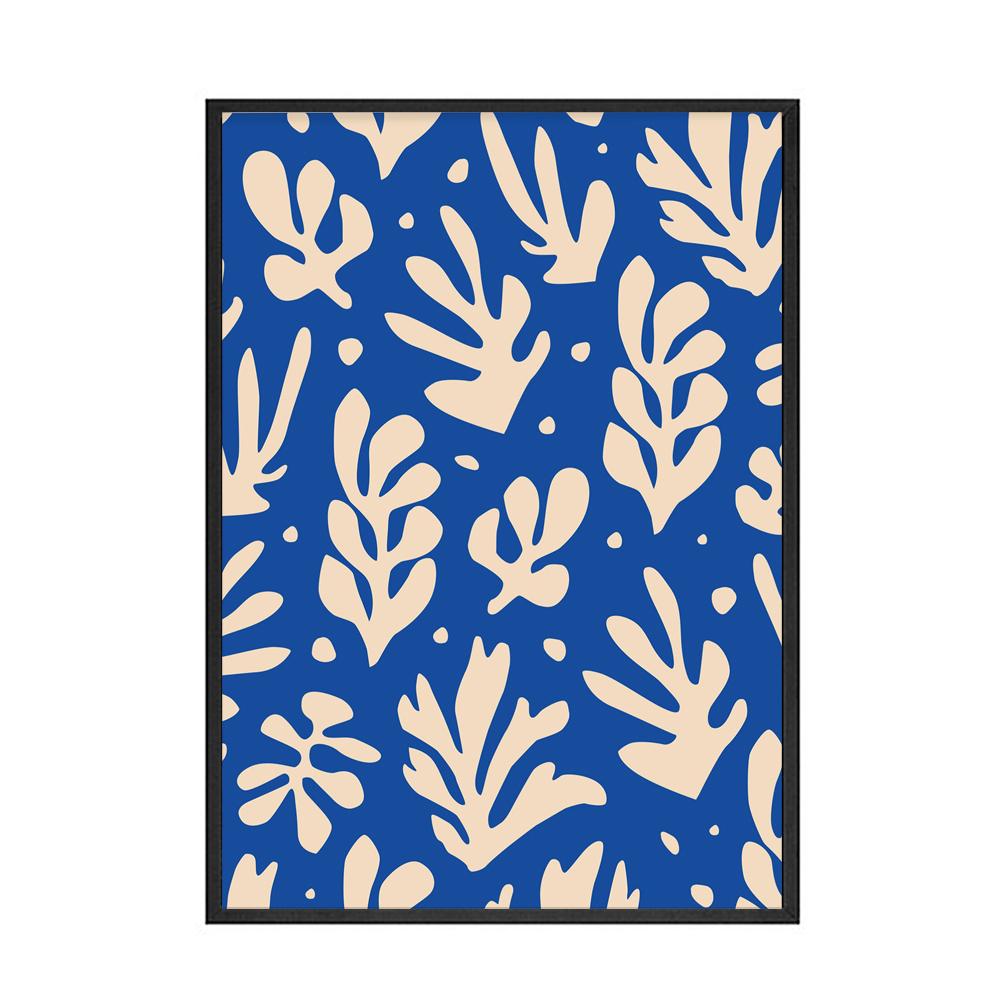 Matisse Abstract Poster Blue Girl Nude Art Print Nordic Canvas Painting Colourful Leaves Wall Picture For Living Room Home Decor
