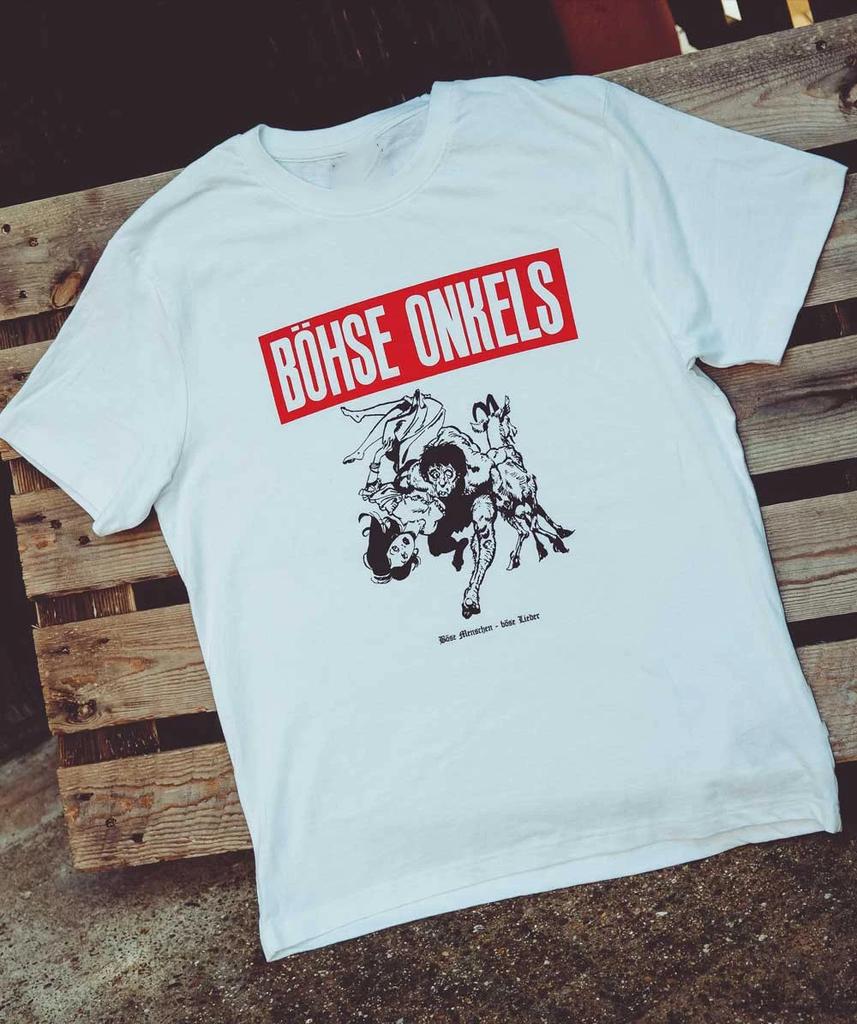 German Heavy Metals Böhse Onkelz Tshirt World Tourt Merch Short Sleeve Men Women Oversized Y2K Tee Cotton High Quality Clothing