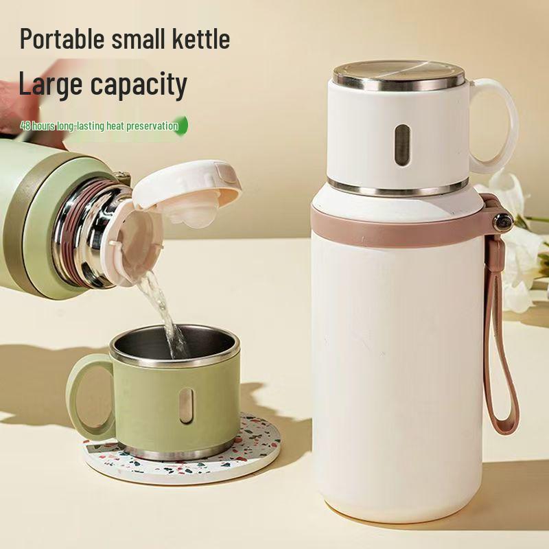316 Stainless Steel Large Outdoor Thermos Cup for Tea and Water, Portable for Men, Women, and Students