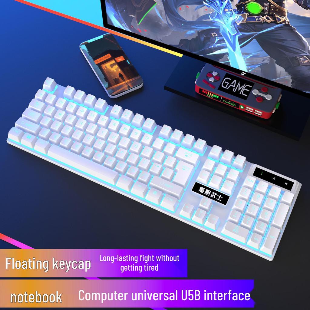 E-Sport Silent Kabelgebundenes Tastatur- und Mausset für Gaming und Bürogebrauch