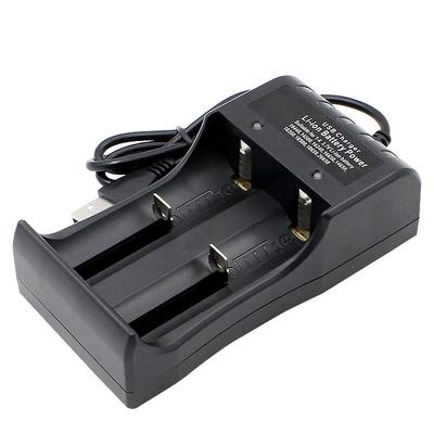 Caricabatterie USB a Doppio Slot per Batterie al Litio