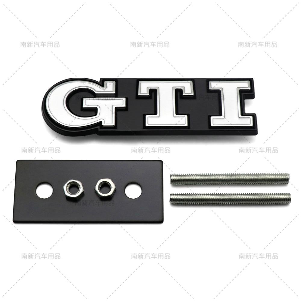 2026 New For VOLKSWAGEN VW 3D Metal Car Grille Sticker GTI Emblem For Volkswagen Golf 5 Polo Golf 7 5 6 Mk6 7 R 7 Gtd Mk7 Mk4 Mk