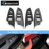 LHD RHD Car Interior Door Front Left or Right Window Lifter Switch Outer Frame Cover Panel Trim For BMW X3 F25 2011-2017