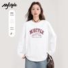 MJ STYLE Women's Pure Cotton Long Sleeve T-shirt