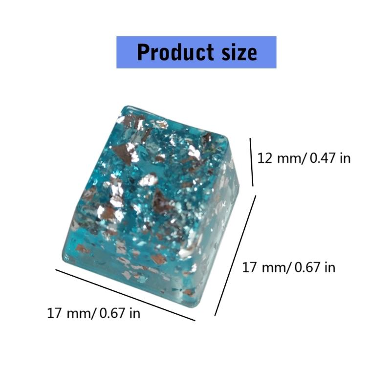 Mechanical Keyboard Replacement Keycaps Fit for Cherry MX Creative Handmade Customized OEM R4 Profile Resin Keycap 1