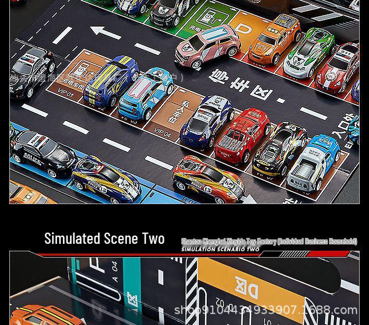 Douyin Inertia Car Gift Set: 48 Diecast Alloy Cars in Premium Box