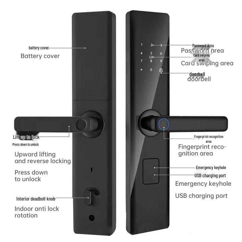 Smart Fingerprint Door Lock – Home & Hotel Security Solution