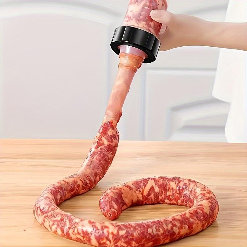 1pc Household Manual Sausage Machine Sausage Stuffer Manaul Meat Syringe Home Made Homemade Canned Sausage Tool Filler