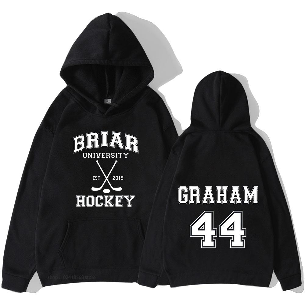 Merch TV Hoodie Off Campus Briar University Hockey Jersey Graham 44 22 DI LAURENTIS 66 Tucker46 Design Sweatshirt Male Clothes