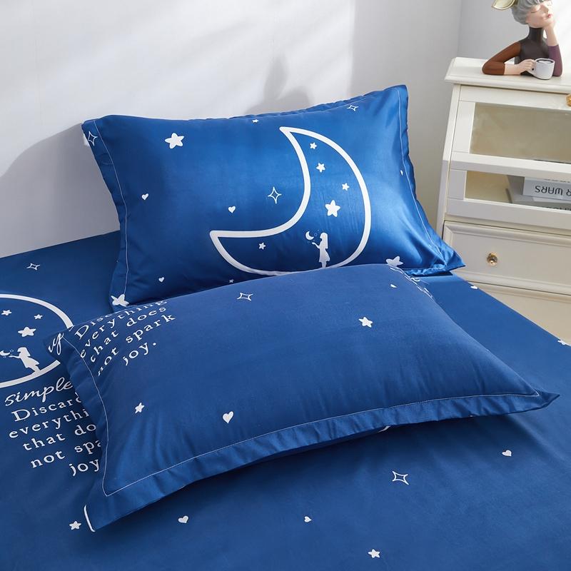 Rectangle Pillows Cover Printed Pillowcase 2pcs Soft Pillow Case funda almohada Home Bed Pillowslip 48x74cm Cushion Covers