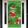 Christmas Door Cover Christmas Door Decoration Front Door Decor Holiday Xmas Party Supplies