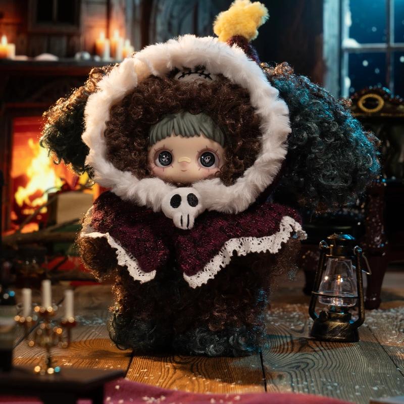 Maymei Winter Weird Christmas Plush Blind Box Stuffed Doll Figurine Cute Christmas Girl Gift Trendy Toy Collectible Soft Plush