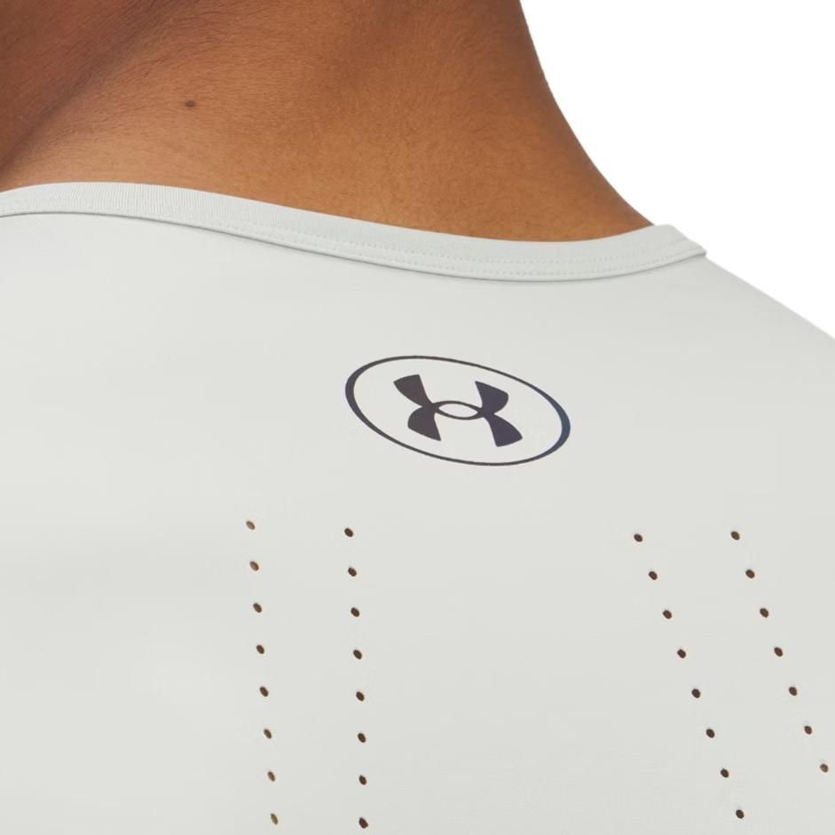 Under Armour Vanish Elite Vent Rush Comfortable Stylish Simple Short Sleeve T-Shirt Men Tops Light-Green 1383668-377