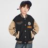 Duoduojia Boys' Sport Style Color-block Baseball Jacket