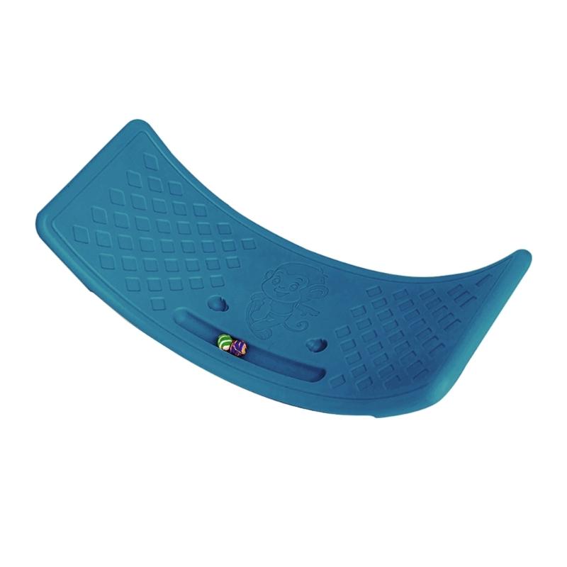 

Пластикова дошка-гойдалка для малюків, іграшка для тренування балансу, іграшка для розвитку координації у дітей, іграшка для покращення контролю тіла синій