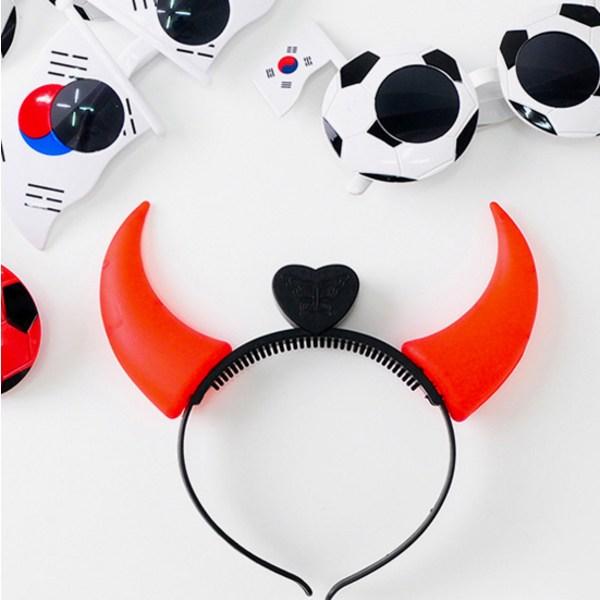 Party Show LED Lamp Devil Horn Headband Large Size