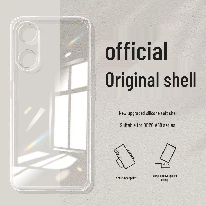 Compatible with OPPO A78 5G: Simple Solid Color Rubik's Cube Liquid Full Coverage Drop-proof Soft Case