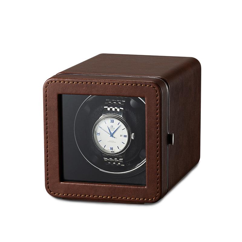 Vertical Winder Watch Box Automatic Rotator Single Watch Winders Mechanical Watches Display Organizer Boxes