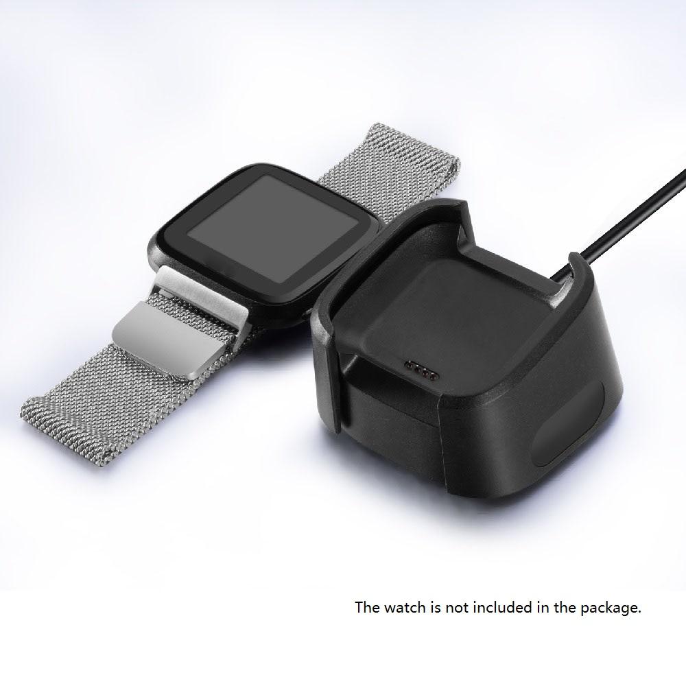 2 Stk 1M USB Ladekabel Strømlader For Fitbit Versa Smart Watch