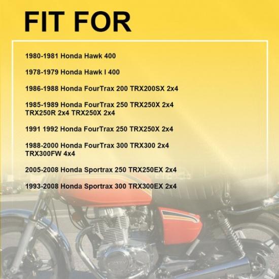 For Honda 1988-2000 FourTrax 300 TRX300 1985-88 TRX250 68-73 CB350 Fuel Petcock