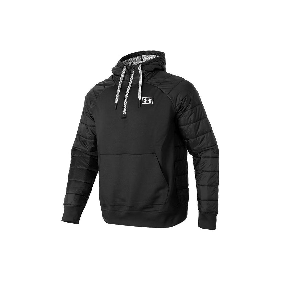 

Under Armour Essential Loose Warm Hooded Jacket Men Black 1368675-001 XXL