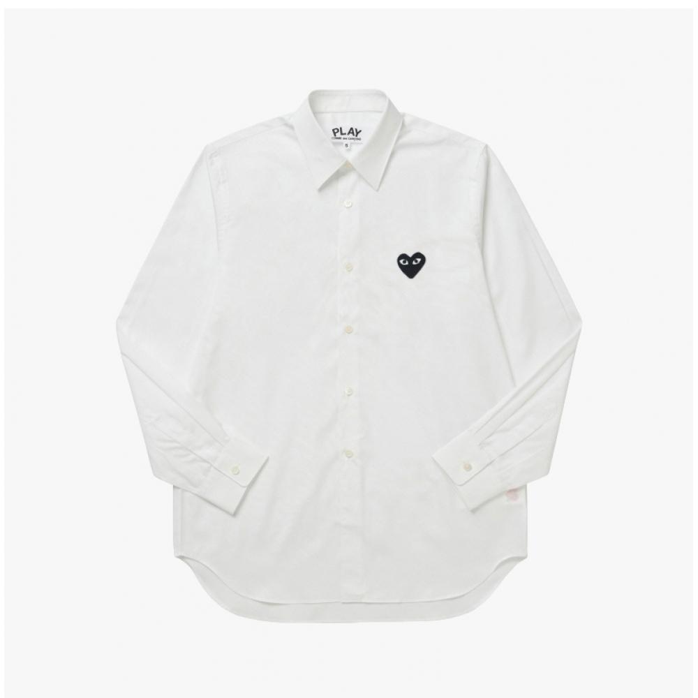 Comme DeS Gar OnS Play Black Heart Wappen Men S Shirt P1b004 2