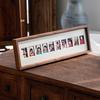 45950 Holes Photo Stand Mortise And Tenon Joint Black Walnut Picture Frame