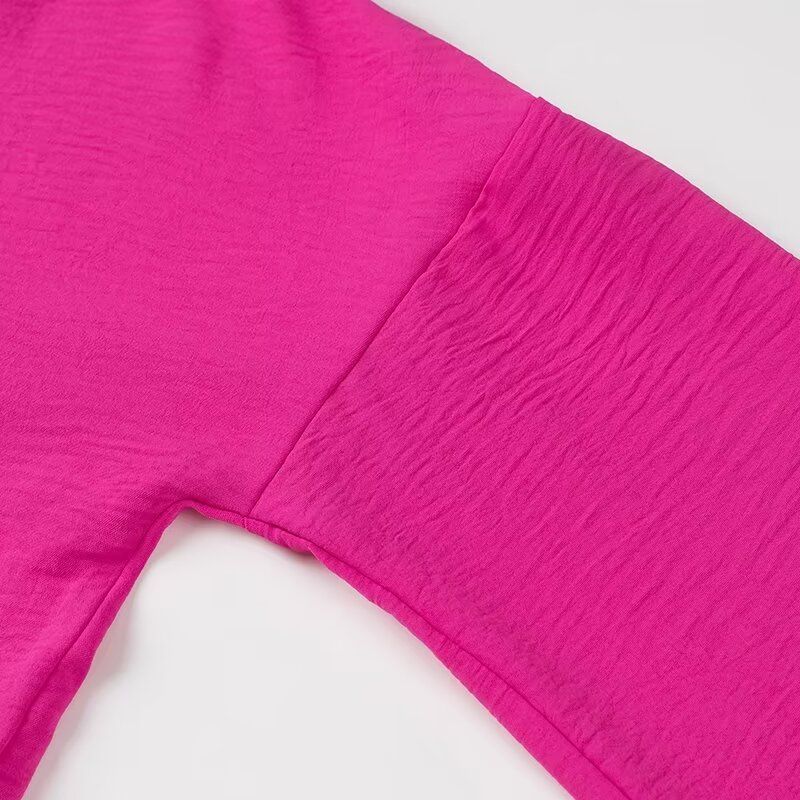 Kaslead New Arrival Women's Clothing Fashion Style Fashion Minimalist Lace-up Long Sleeve Tops Casual Pants Suit