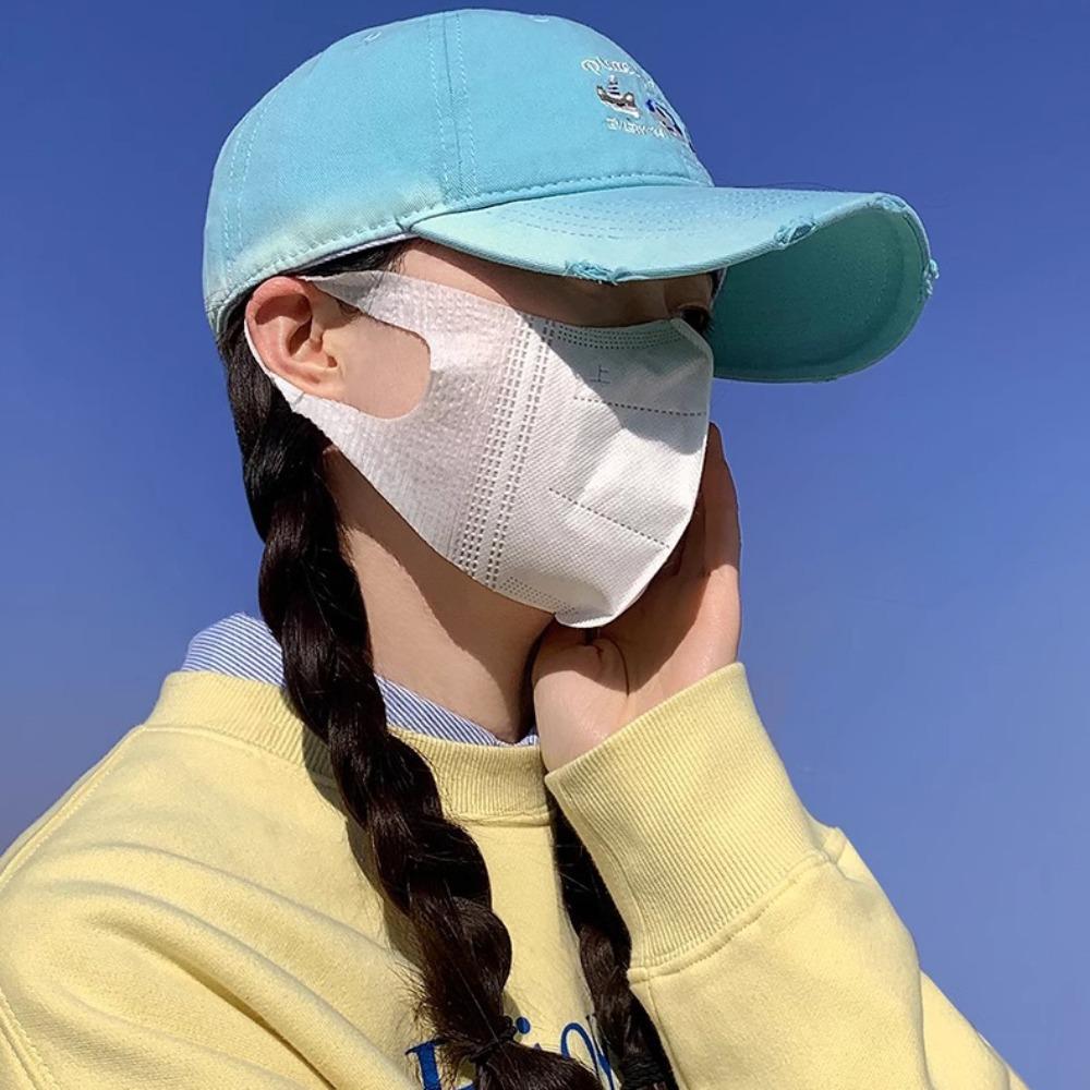 Cotton Embroidered Letter Hat Sunscreen Puppy Cap Versatile Baseball Cap  Street