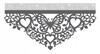 D91 Envelope Lambrequin Kitchen Curtain SPRING BUTTERFLY Flowers 60x30 Gray