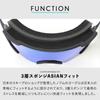 NNOUM Ski Goggles for Men and Women, Anti-Fog, UV Protection, NN25EFGG05  D Asian Fit, Includes Storage Pouch, Glasses Compatible