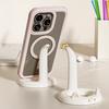 Suporte para Celular Gatinho Fofo Suporte de Telefone Mãos Livres Criativo Mini Suporte de Celular para Mesa para Visualização Horizontal Vertical
