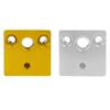 Aluminium Hotend Heizblock 3D-Drucker Hohe Temperaturen Heizblock Ersatz für MK8 Extruder Zubehör