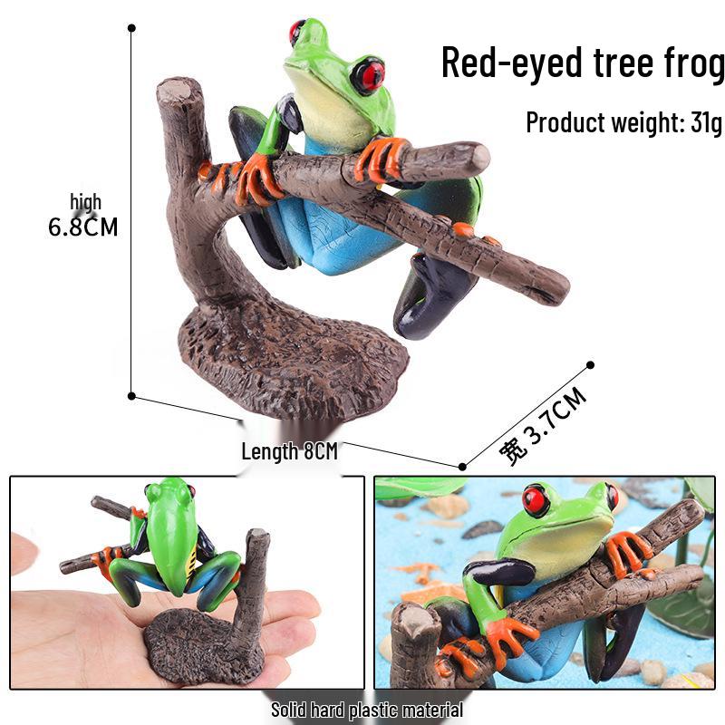 Pediatric Learning Model: Plastic Animal Growth Cycles - Frog, Butterfly, Rooster, Sea Turtle, Chinese Horseshoe Crab