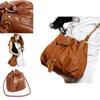 Elegant Women Bucket Shape Tassel Decorated Shoulder Cross Body Bag For Stylish Looks