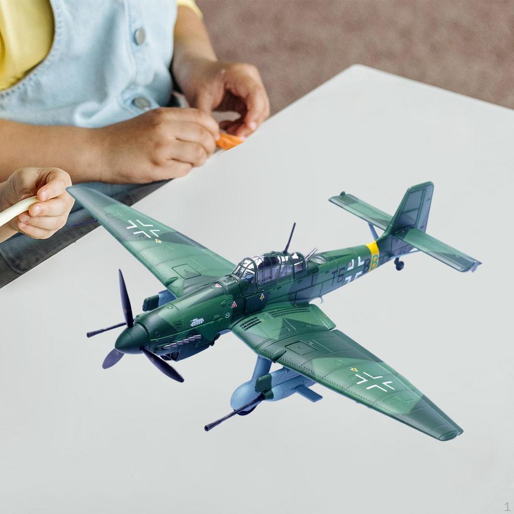 1/72 Airplane Model Ornament Tabletop Decor Souvenir Alloy Gift Collection Aircraft for Living