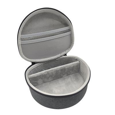 Musiin Professional Over-Ear Monitor Headphone Hard Case - Compatible with Sony MDR7506, WH-1000XM4, and More - Dark Gray Ant Pattern Shell with